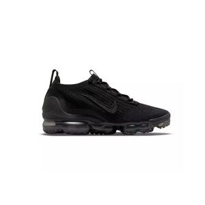 Women’s Nike VaporMax Flyknit Triple Black Sneakers Mesh Upper Lace-Up Size 8.5